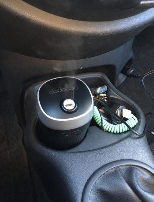 #Dodocool Car Essential Oil Air Humidifier adds a sooth or rejuvenating aroma to your car. It helps immensely when driving for a long time.