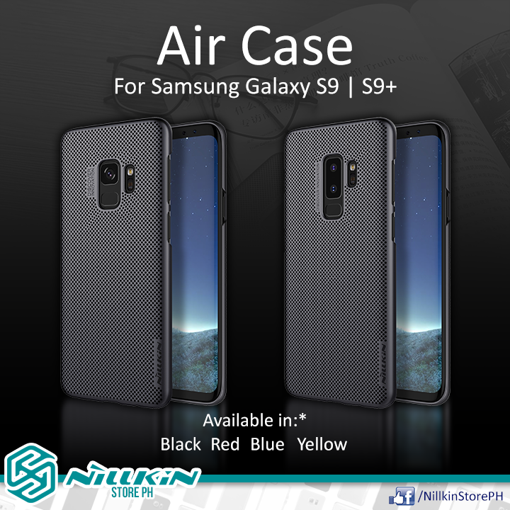 Lightweight and Thin  Nillkin Air case for Samsung Galaxy S9 and S9 Plus now available at Nillkin Store • Ventilated and good for heat dissipation...