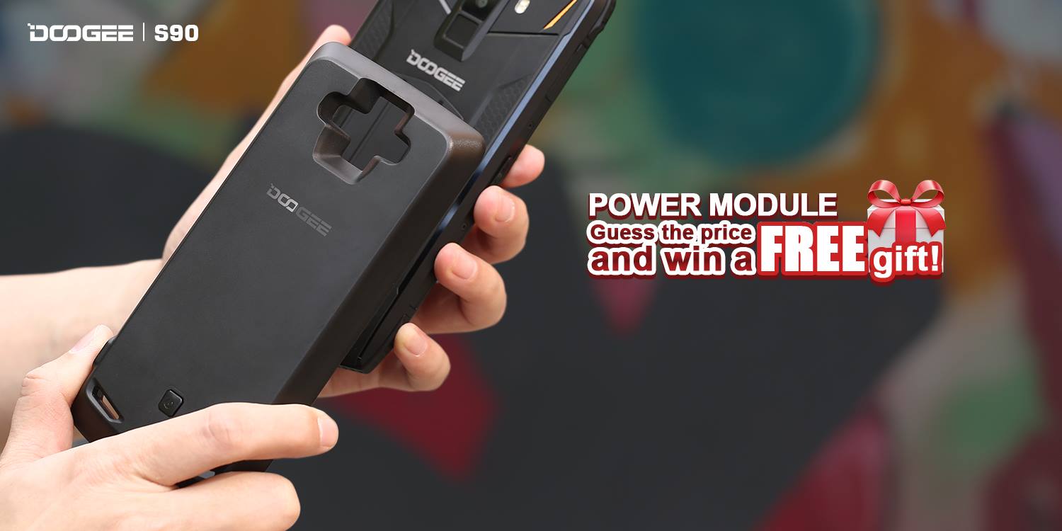 #Giveaway Do you need a power bank? Guess the price of the DOOGEE S90 power module to win a free power module #DOOGEE #S90 #PowerModule