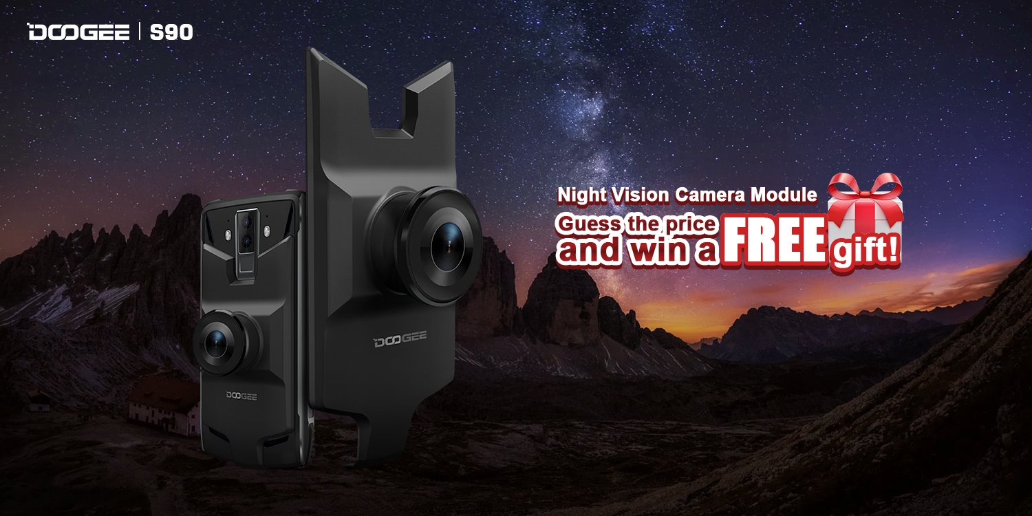 Giveaway here! Guess the price to win a night vision camera module! 