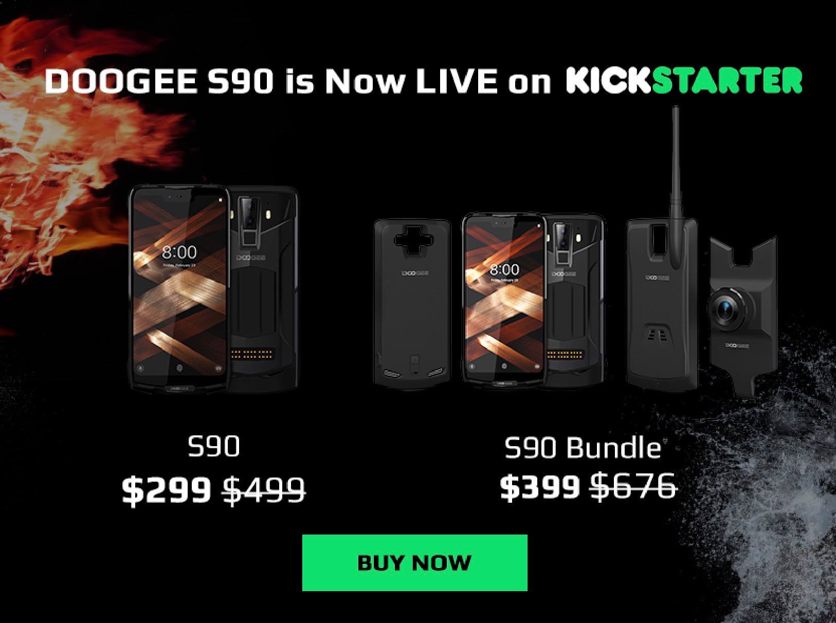 📣📣Hey guys, we are happy to announce the Most Versatile Unbreakable Smartphone--#doogees90 on #kickstater at 😍299USD.