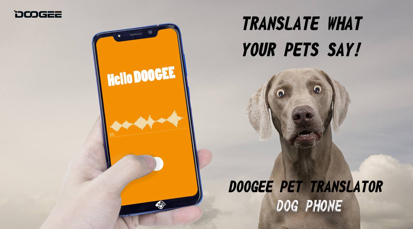 Official News: #Doogee is about to launch the world's first animal translation mobile phone! 