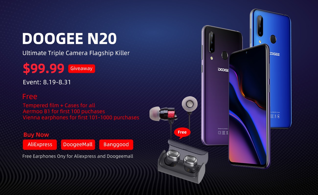 Doogee N20, discount now for $50 off.