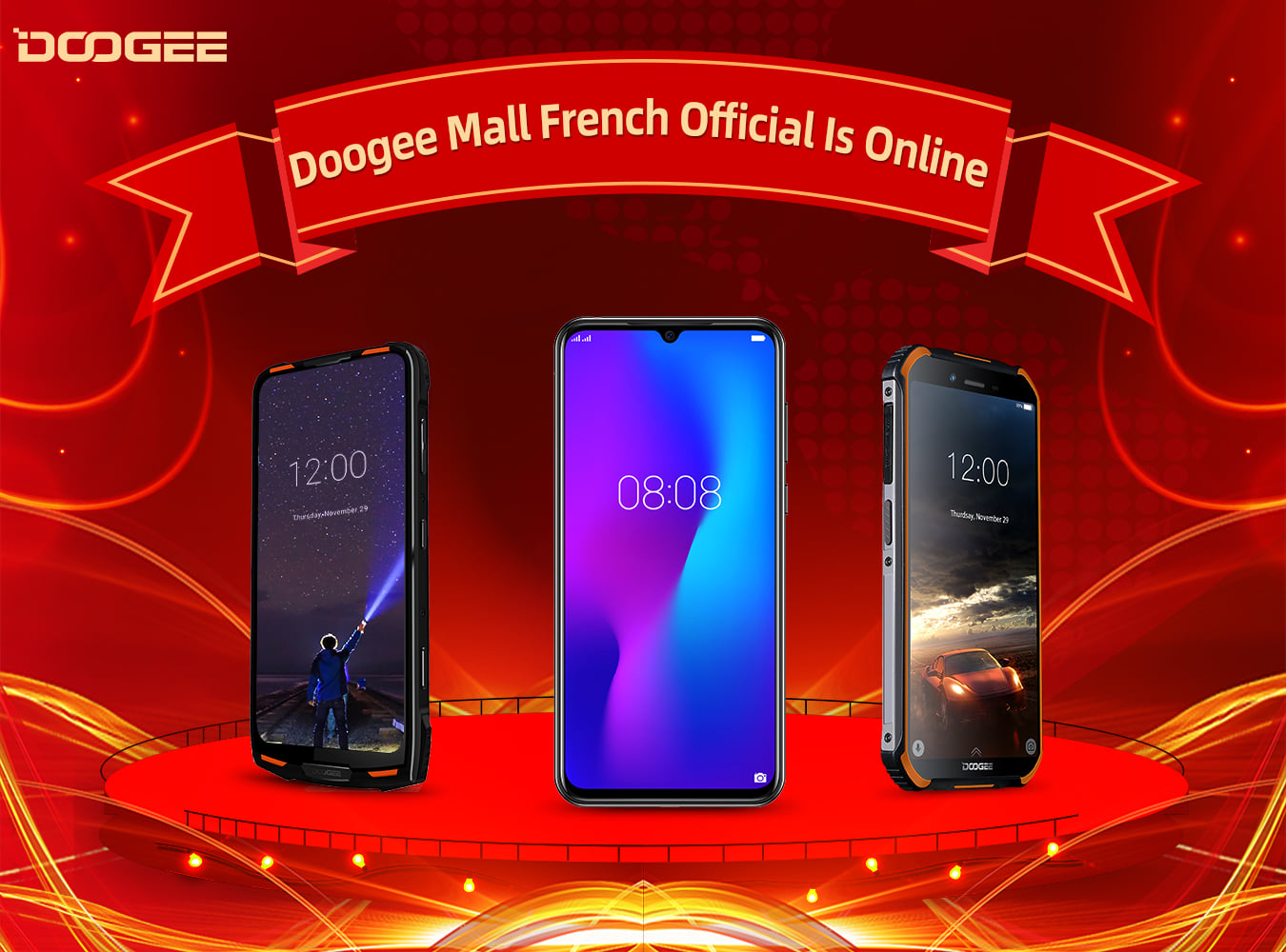 Official French Doogeemall is online now.