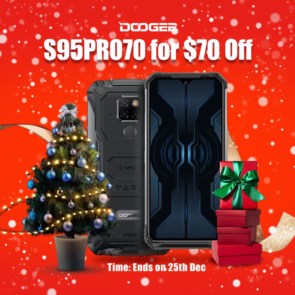 Super $70 value Promo Code.Win No-Threshold Coupons $2000. Christmas Super Discount For Your, Check it Now!! Doogee S95Pro For 299.99USD, Time Limited.   Aliexpress  (www.tomtop.com 