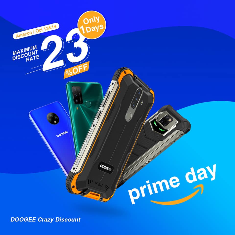 ✊✊✊LAST DAY!!! 👉🔥Amazon Prime Day with 😍23% Super Deals, 📱4 models #X95, #S88Pro, #S58Pro, #N20Pro. 💕🛒like it and grab it now.😆 DE WAREHOUSE DOOGEE S88 PRO 👉www.tomtop.com