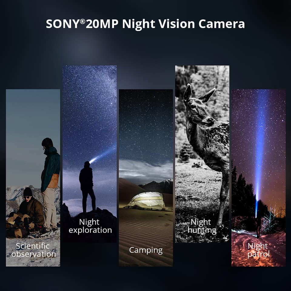 💕Thanks to the 📷SONY® 20MP Night vision camera, 📷Samsung® AI Quad camera（48MP+20MP+8MP+2MP） on 📲📲📲#DOOGEE S96 Pro, from now on, the night is the day! ☁️you can enjoy an excellent photography experience even in the dark night! 🌌🌌🌌 🛒Add to cart to be notified👉 www.tomtop.com 