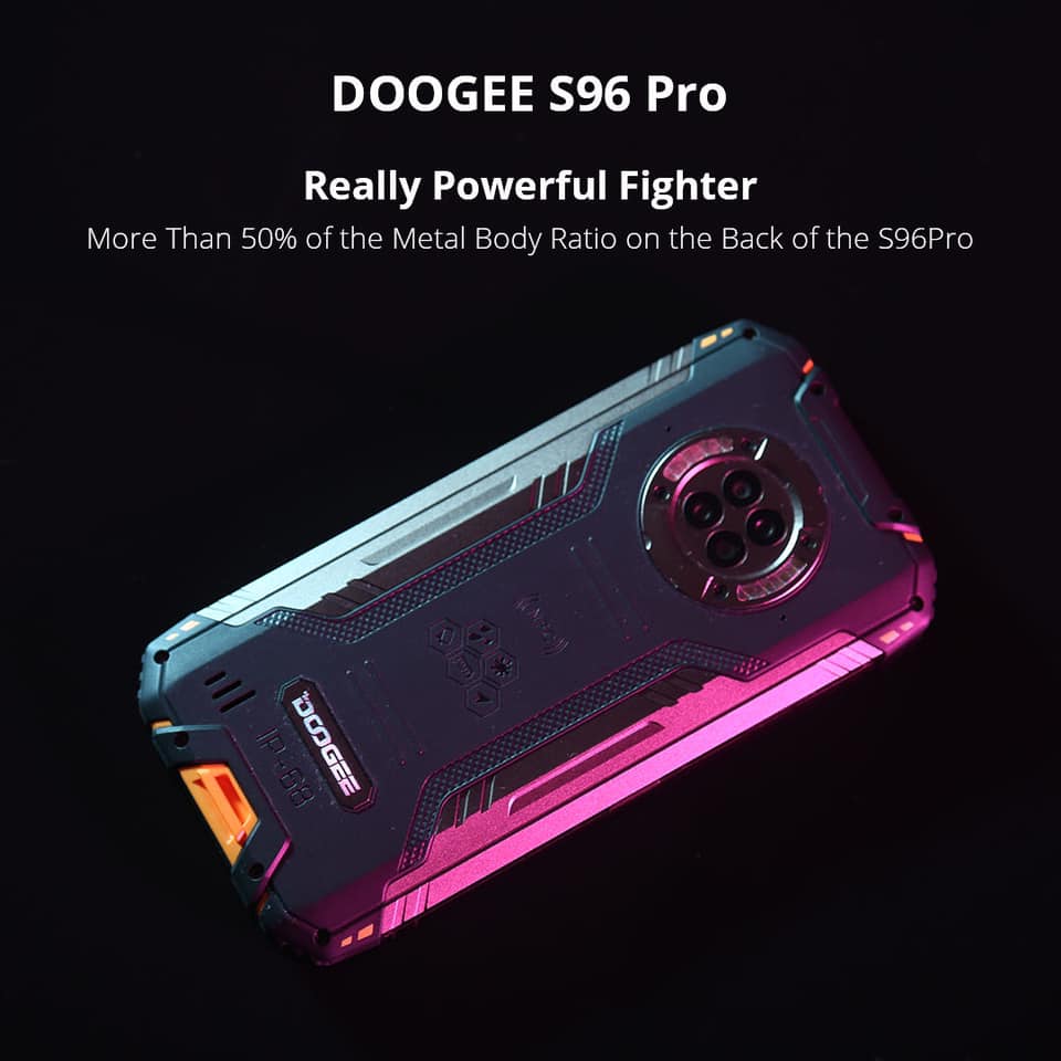 📲The #DOOGEE S96 Pro comes with an all-new rugged design, 👍👍👍50% metal back cover, 📷including camera, more robust. But still light, thin, and sleek🍃 AliExpress officially sells on November.🔥🔥🔥 🛒Add to cart to be notified  👉www.tomtop.com