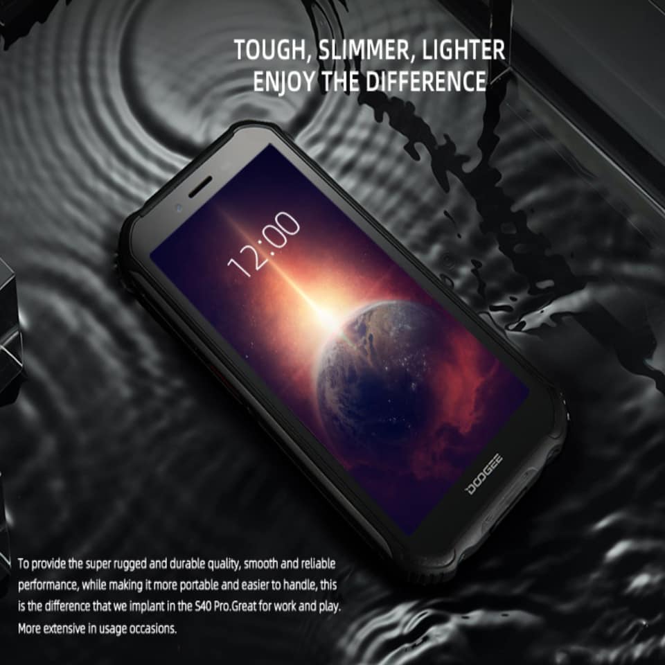 🔥🔥🔥The last two days! 🛒📲📲Buy #DOOGEE S40PRO phone from AliExpress at the 😍best price of $99💰, don't miss it!💕😊😊😊 📱👉The S40PRO rugged phone has 👍a harder screen and a slimmer body, which brings you different enjoyment.😊👋👋 🛒Add to cart to be notified👉  www.tomtop.com