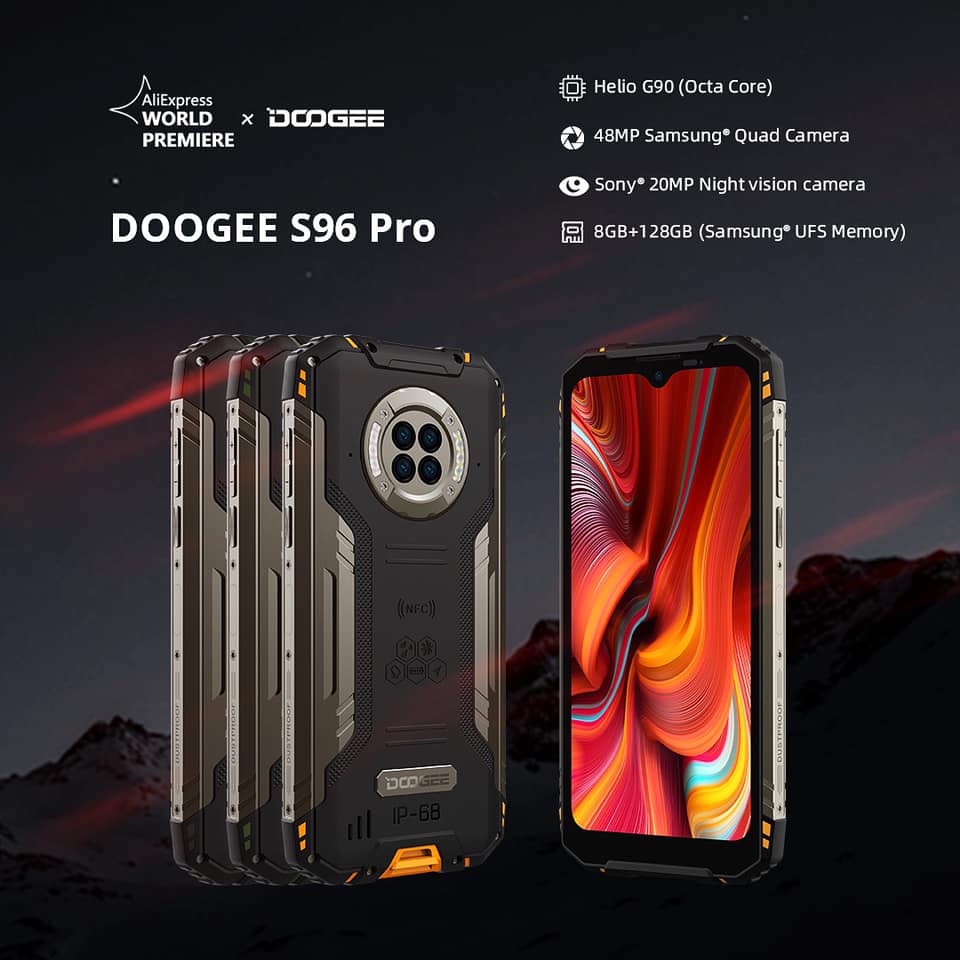 🔥🔥🔥Meet #DOOGEE S96 Pro, 📲the all-new sport and outdoor smartphone!