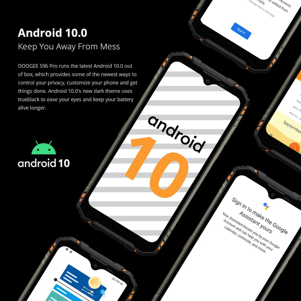📲#DOOGEE_S96 PRO# 🤔Things you don't know about Android 10 features. Live Caption | Gesture-Based Navigation | Enhanced Security | Gesture Navigation | Shared Memory You wanna try?... 🔥🔥🔥Global sale at only 💰$239.99 on 11th November🗓