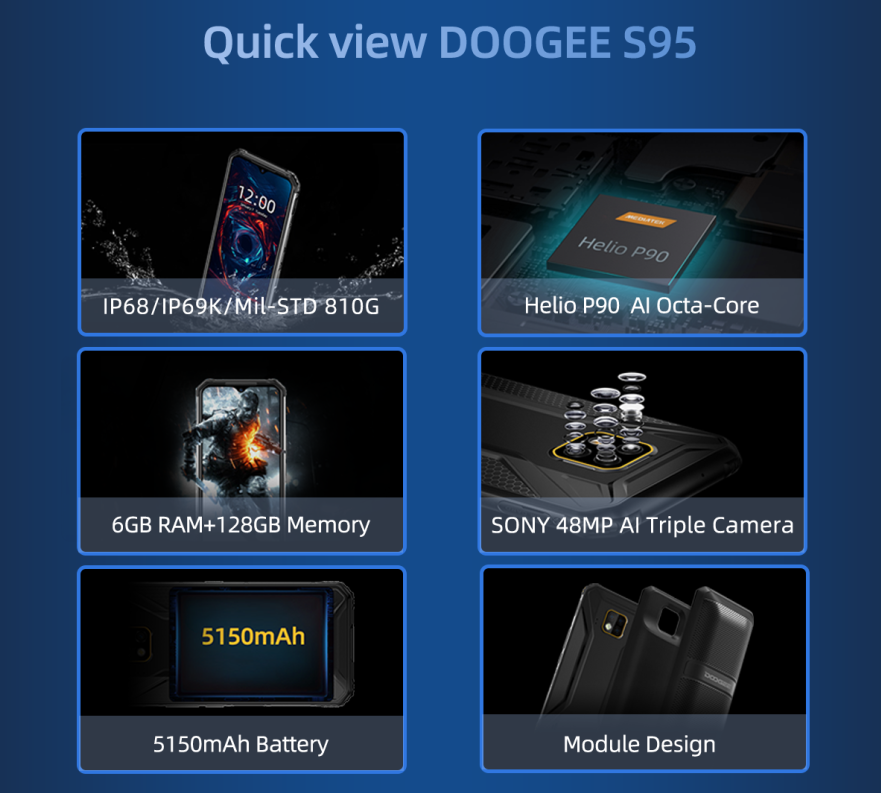 The reason to buy #DoogeeS95 What is your favorite one?