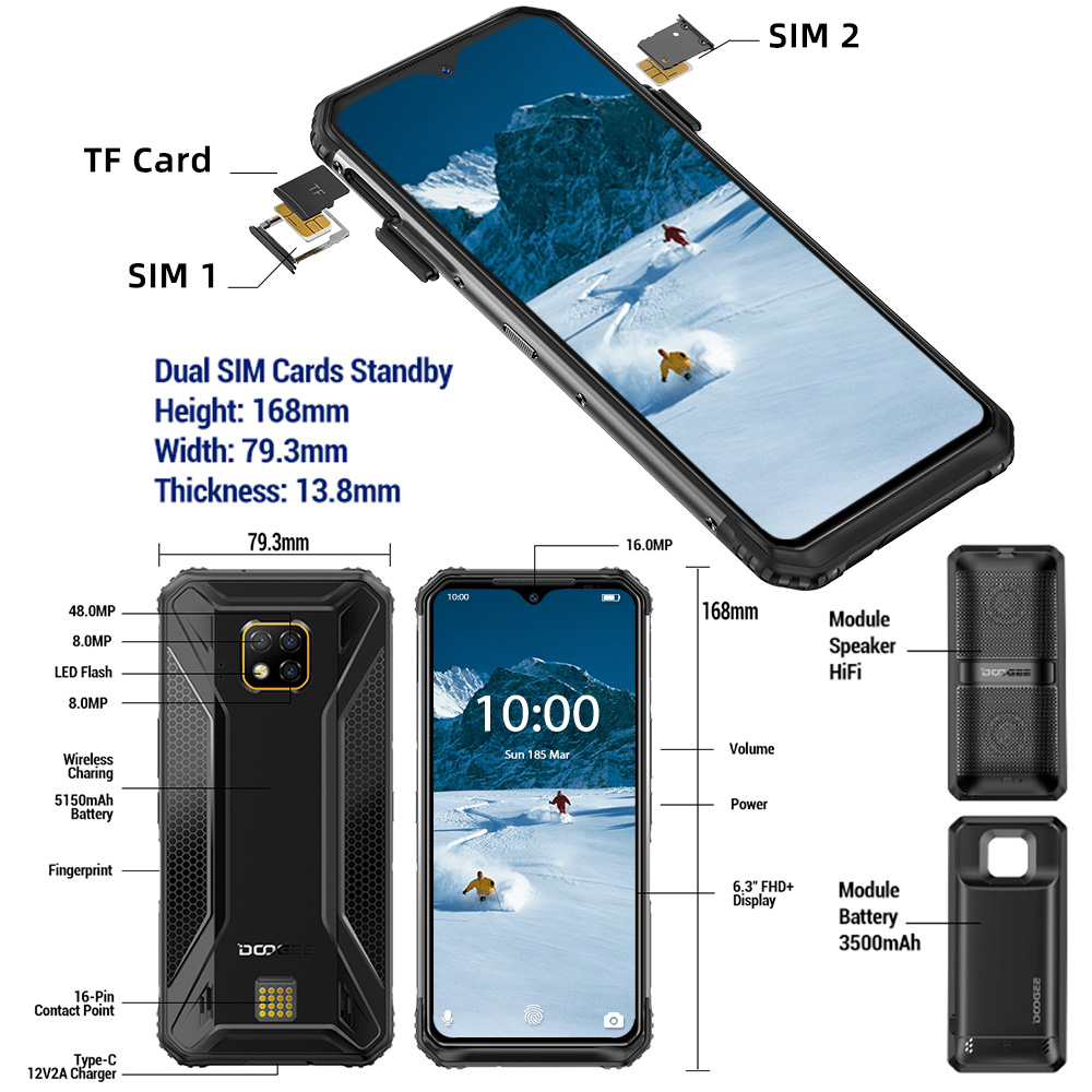 #DOOGEERuggedPhone Let's thoroughly learn about the #DoogeeS95Pro Package🧐🤔