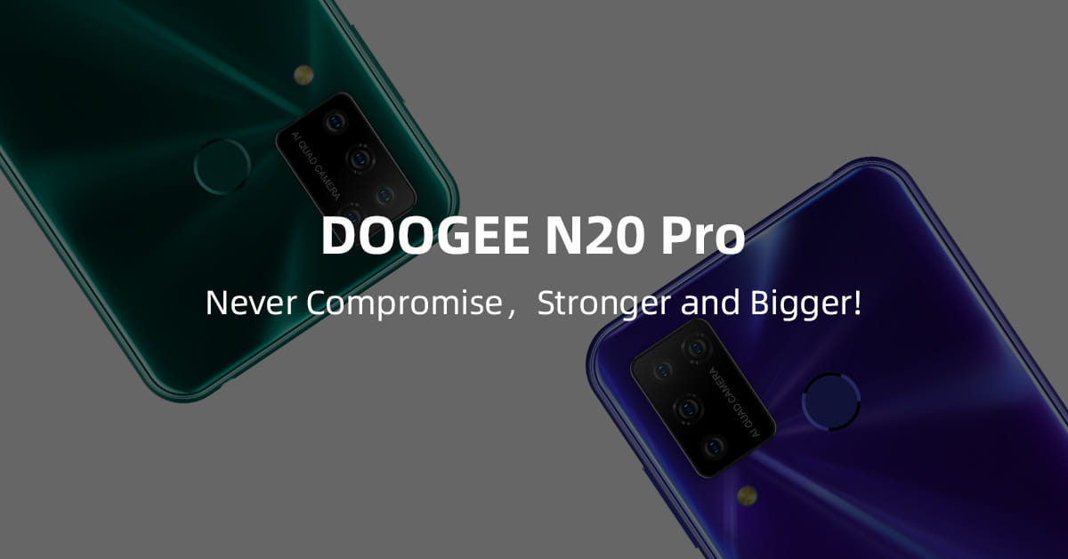 All the features that surprise you, #DoogeeN20Pro will show you one by one!