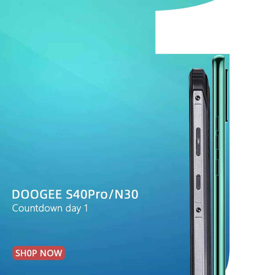 🔥🔥🔥Only 1 day left! ! ! 💕 If you want to be the first to own the latest #DOOGEE mobile phones 📲N30 and S40PRO, 👉click for more : www.tomtop.com 💡Android 10