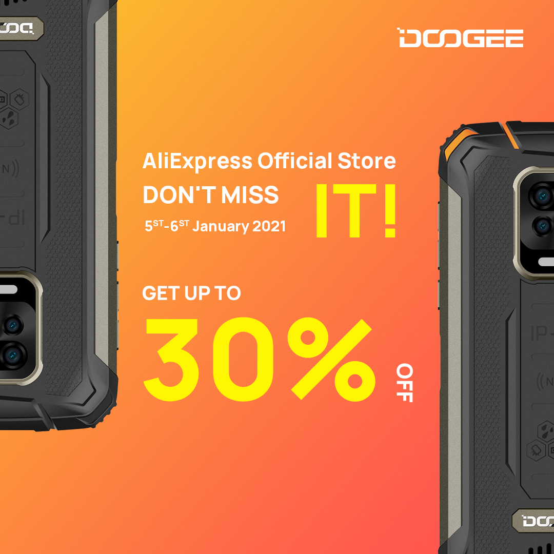 DOOGEE S59 PRO will be at a price as low as $139.99 USD on January 5. This is a Limited and Exclusive offer! 🤩 Add to cart 🥰www.tomtop.com 