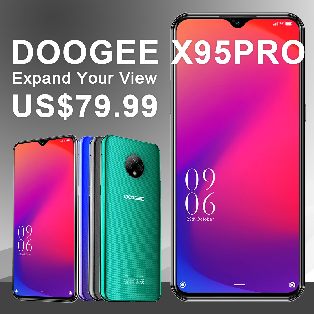 DOOGEE X95 PRO is the ideal device with awesome specs and a true bezel-less display at a very surprising price of $79.99🥰🥰🥰