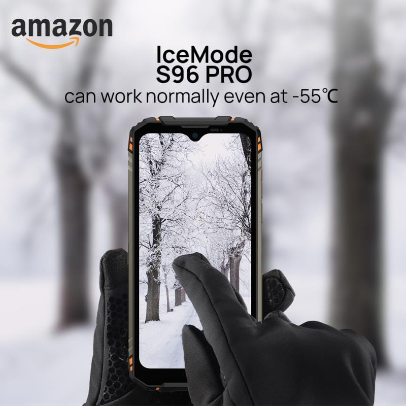 Did you know that DOOGEE S96 PRO can operate at -55°C? 😱