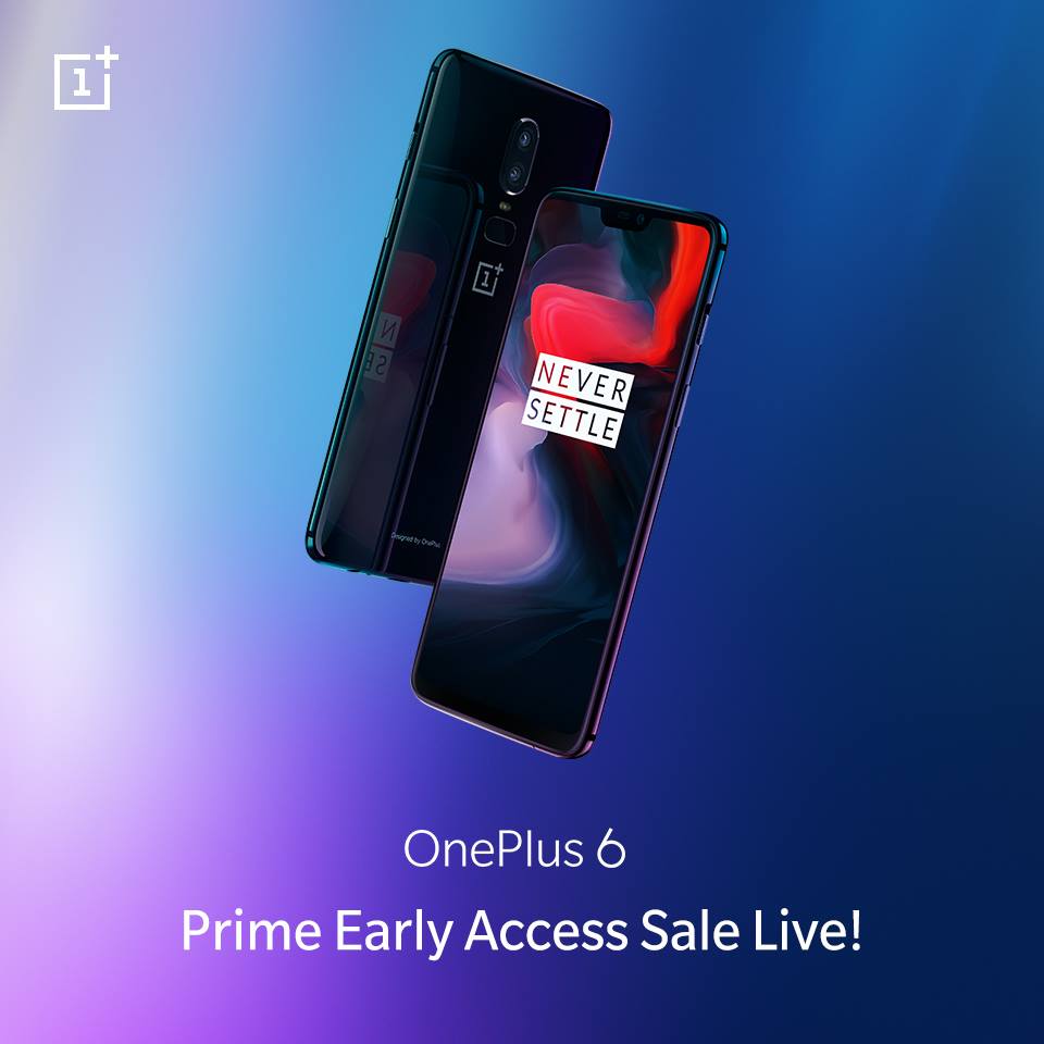 OnePlus 6 sale is Live!! 😍😳  