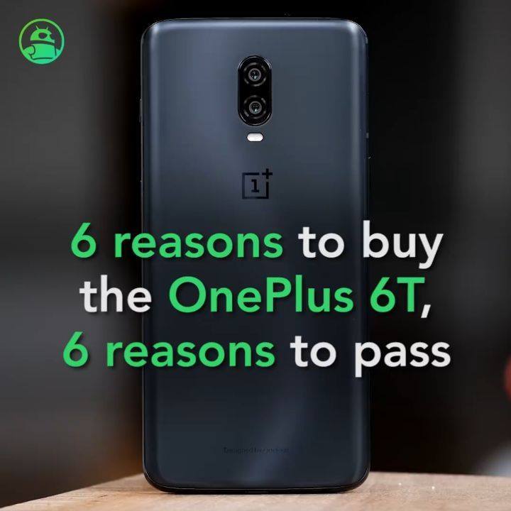 6 reasons to buy the OnePlus 6T, and 6 reasons to pass. Get $20 OnePlus voucher (coupon €/£/1000?)on Accessories