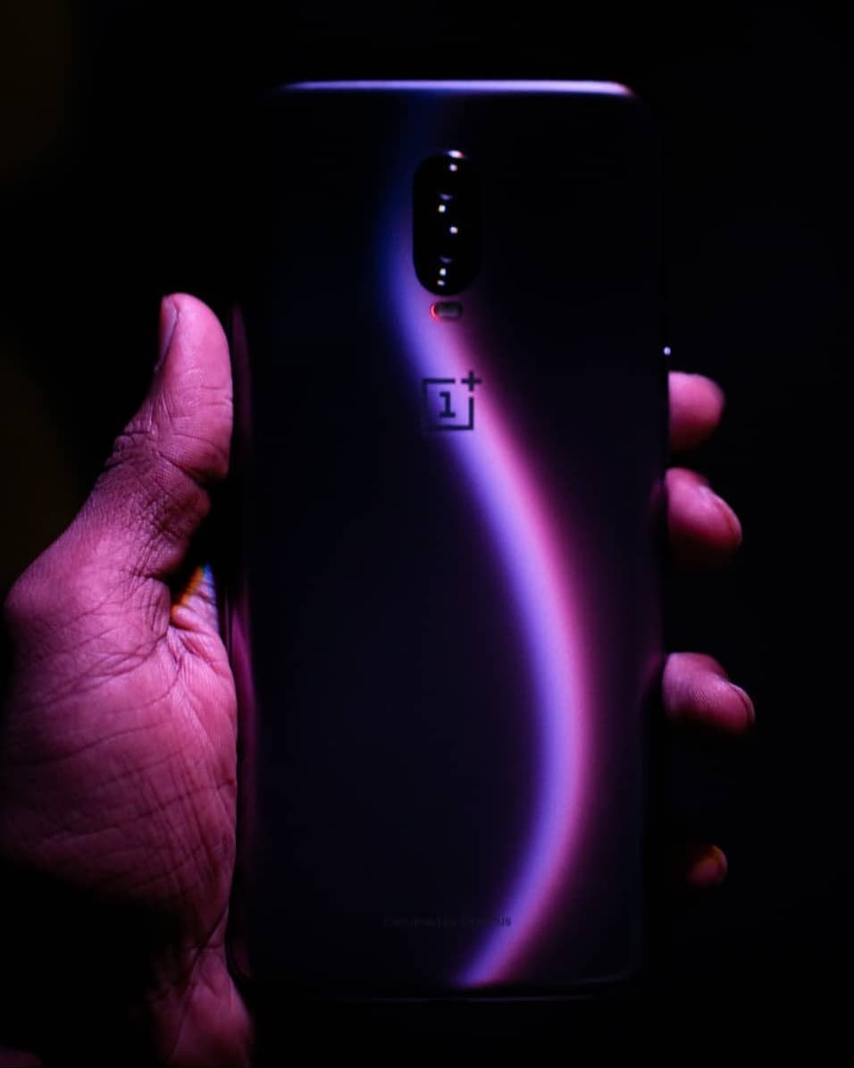 OnePlus6T + ThunderPurple = 😍 UnlockTheSpeed #thanks 📸 @_velkumar_