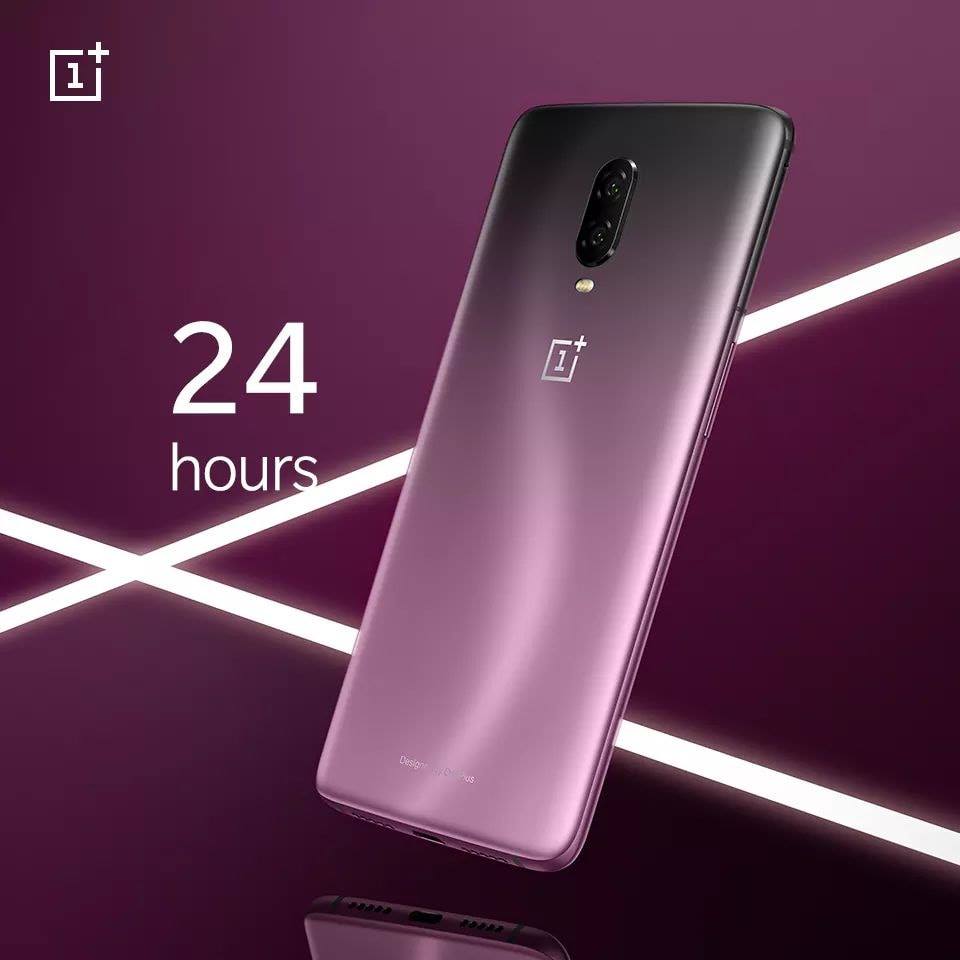 24 hours to go! Can you feel the #OnePlus6T thunder? Get $20 OnePlus voucher (€ /£ /1000 ₹) on Accessories when you buy OnePlus 6T on