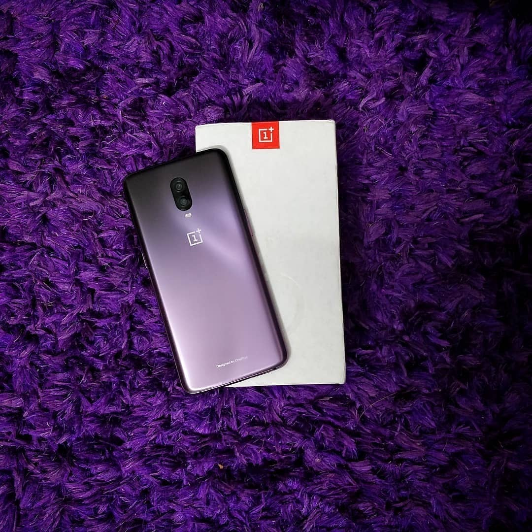 Got that #OnePlus6T Thunder Purple vibe 💜 Get your own at the link in our bio.