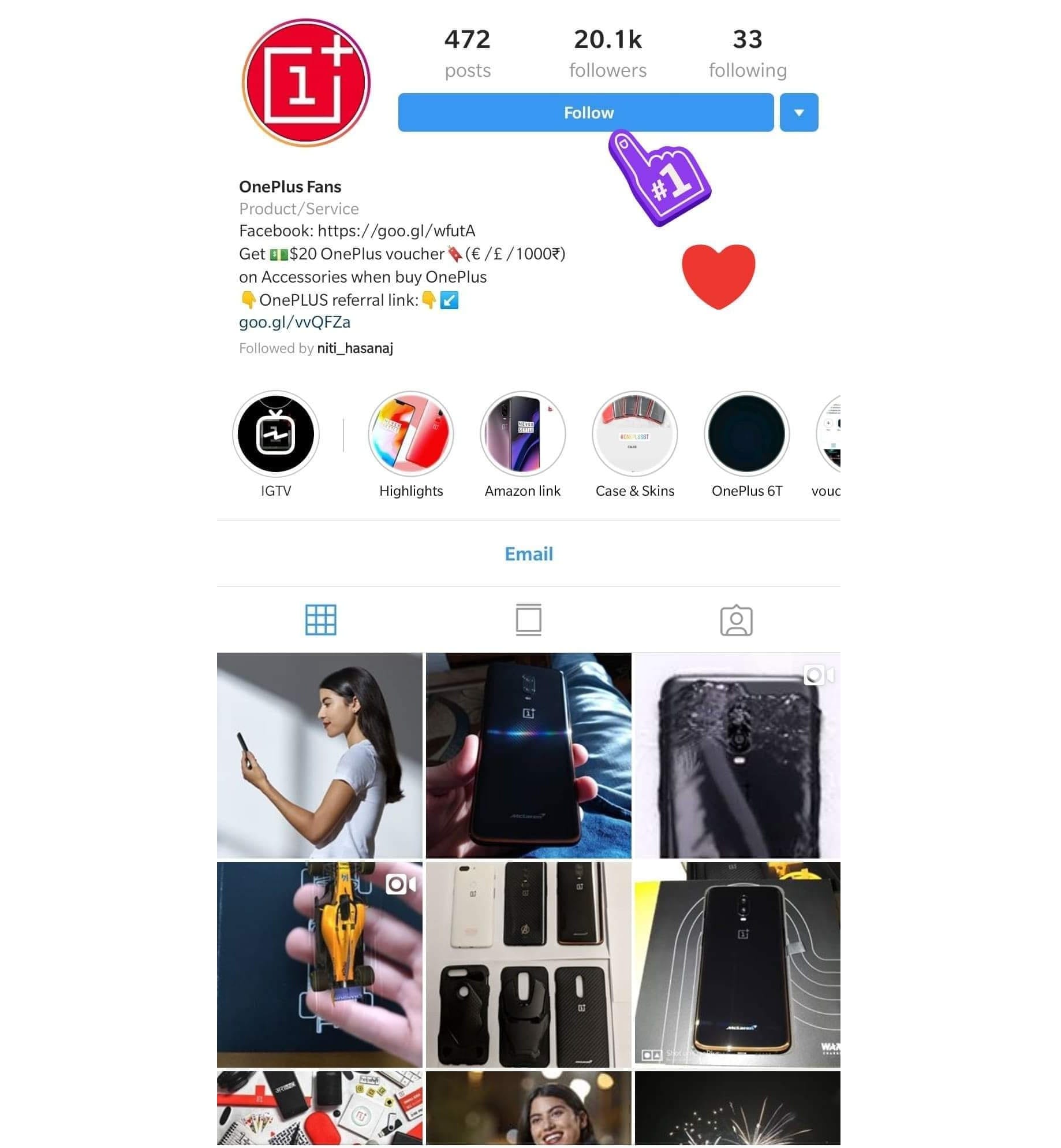 Follow the best OnePlus Fans group 