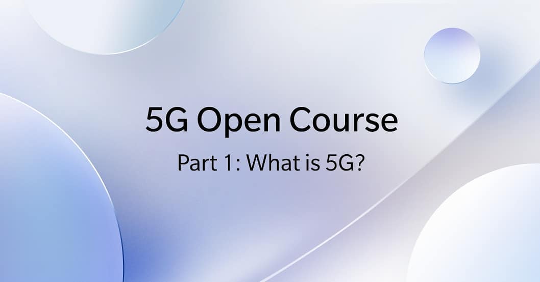 OnePlus 5G Open Course