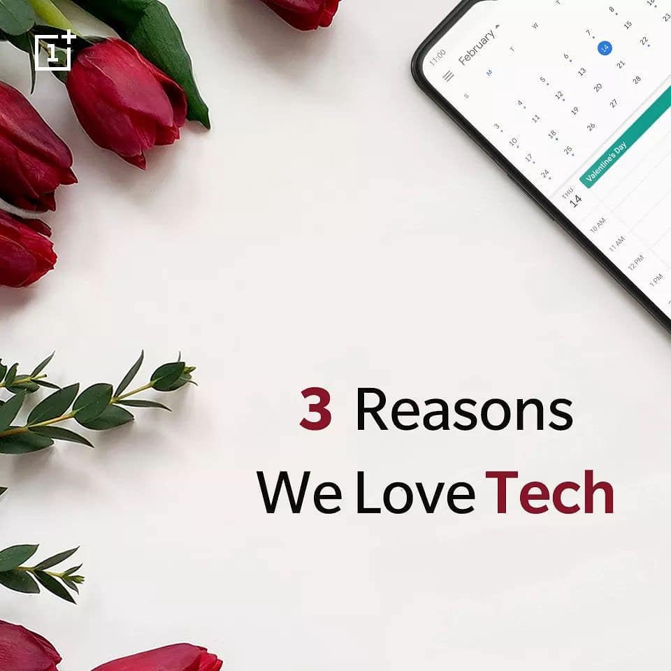 Three reasons we ❤️ tech: 