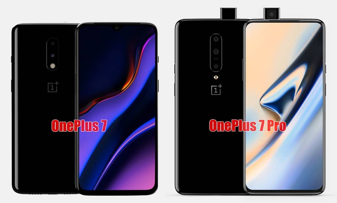 #OnePlus7 ≈ 6.4" flat display  waterdrop notch