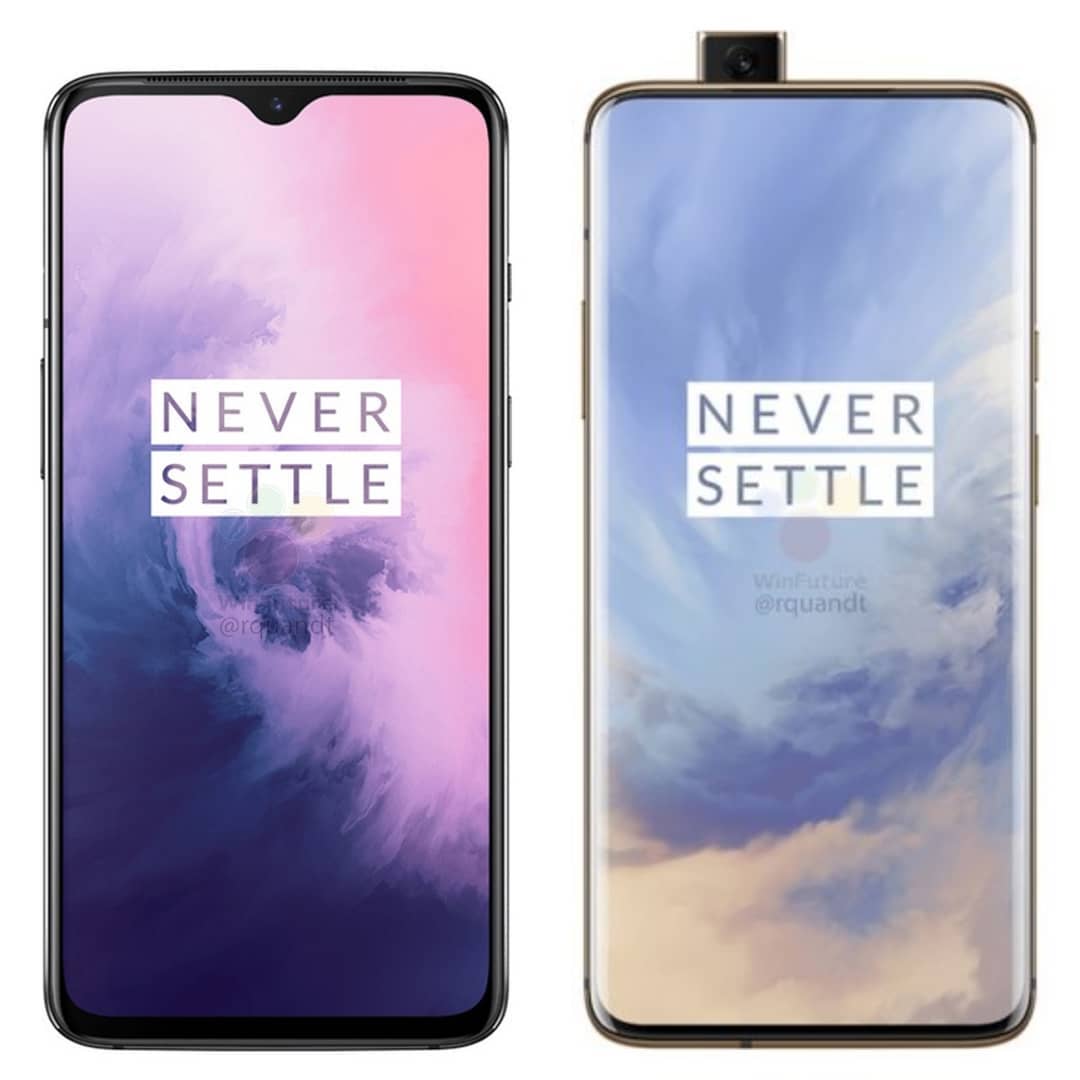 OnePlus 7 6.41' vs OnePlus 7 Pro 6.67'