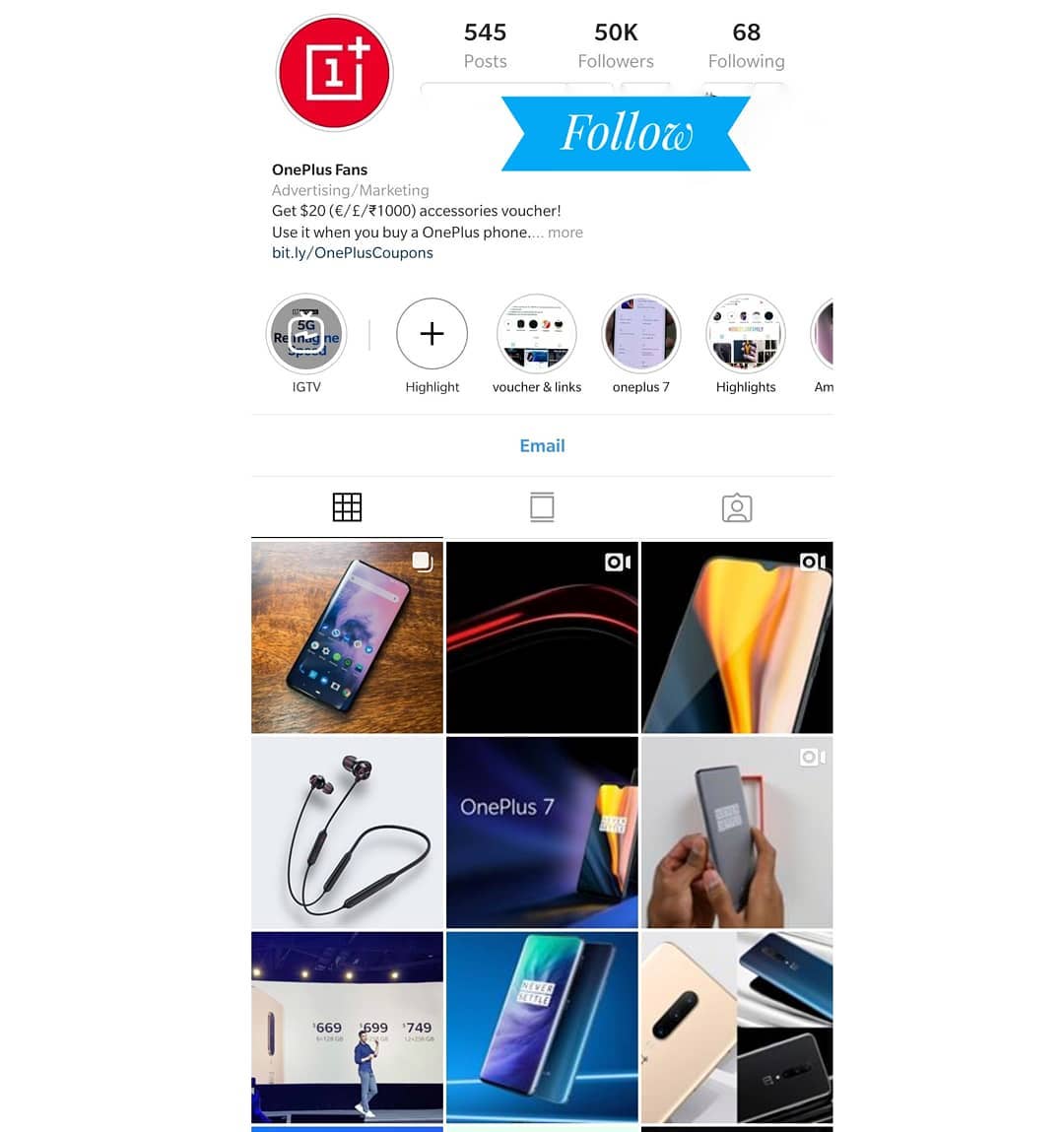 50K Followers. @one.plus.fans the largest community of OnePlus Fans  Follow @one.plus.fans