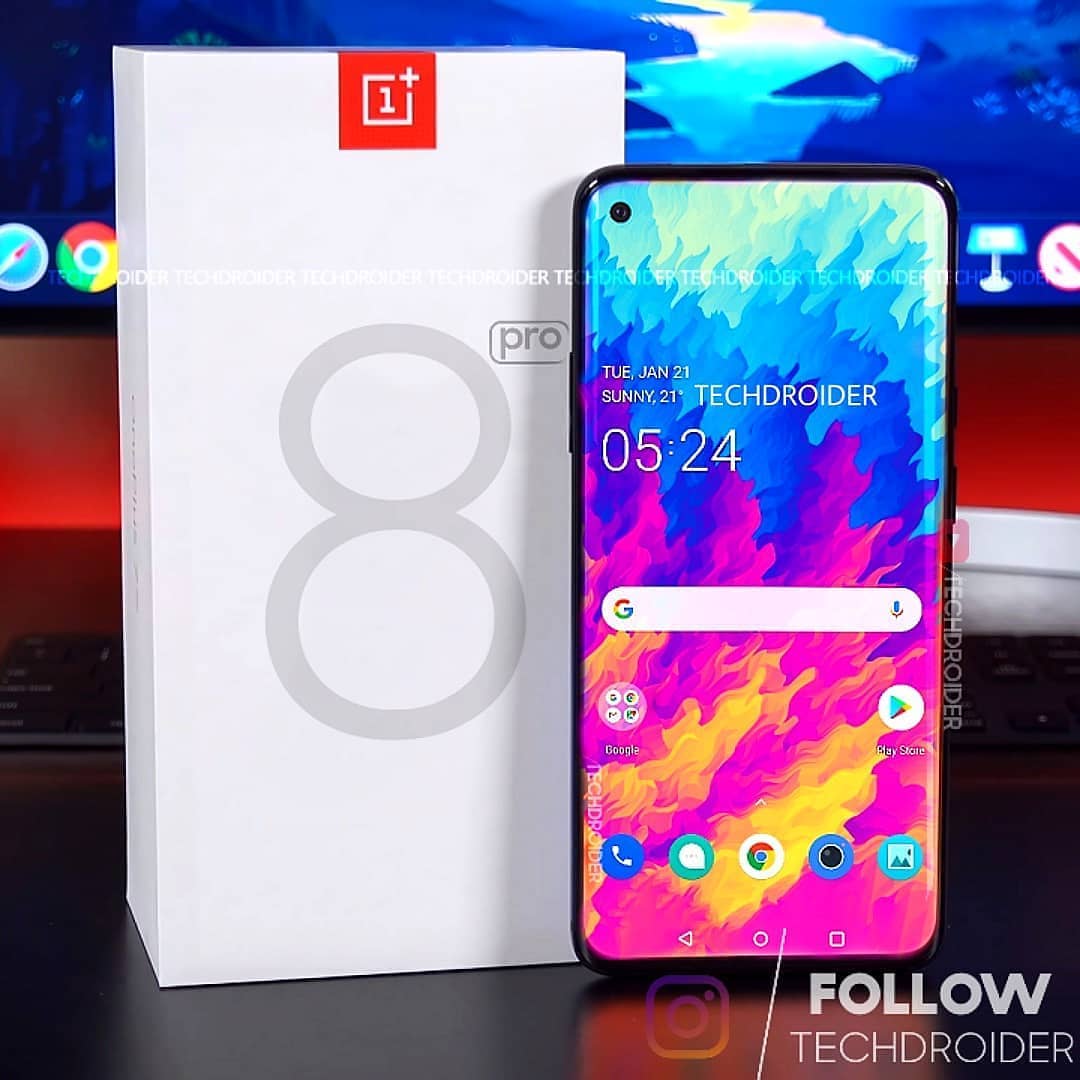 OnePlus 8 Pro is Coming Soon with 120Hz Display.. credit @techdroider 