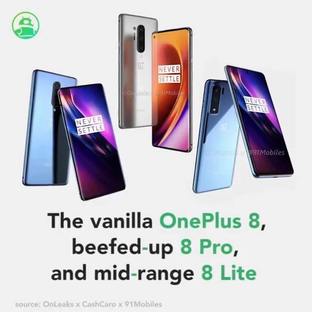 OnePlus 8, OnePlus 8 Lite, and OnePlus 8 Pro: All the rumors in one place.