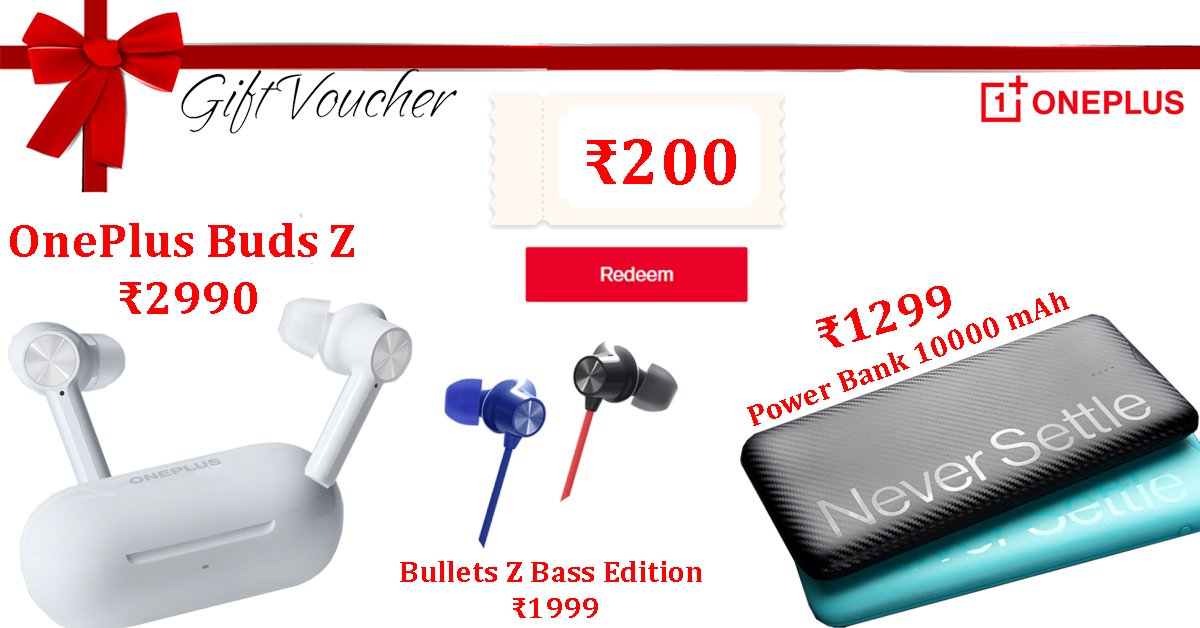 Get ₹200 OnePLUS Voucher for all acessories  📲Follow @oneplus.fans.club @new.tech.review 