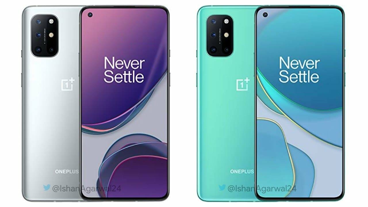 OnePlus 8T 5G Official Render in Lunar Silver & Aquamarine Colour Option!  Which one do you like better?  📲Follow @oneplus.fans.club @new.tech.review ...