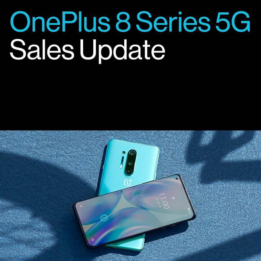 Due to unexpected and uncontrollable circumstances, our production had to be halted. Therefore, we have decided to reschedule the sales date for #OnePlus8Series5G. 