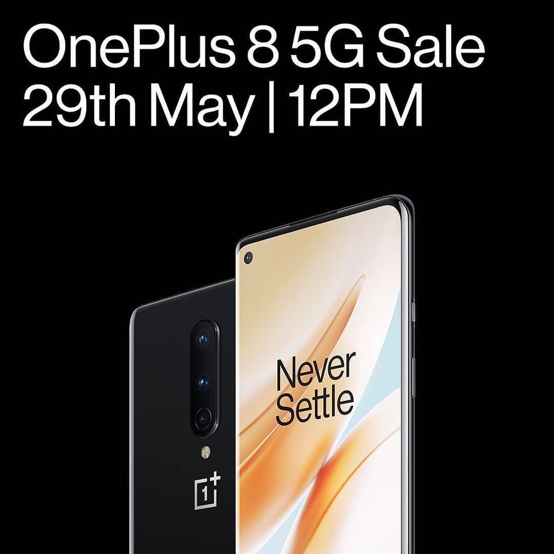 We would like to thank your patience and understanding regarding the recent sales update. We cannot wait for you to experience the #OnePlus8Series5G and hence, a limited drop of the #OnePlus8 5G will be available starting 12PM IST tomorrow on all channels. www.linksinbio.net/oneplus Get up to 12 months No Cost EMI, benefits worth ₹6000 from Jio, flat ₹2000 off with SBI Credit Cards and 10% discount on the screen protection plan for RCC members. ...