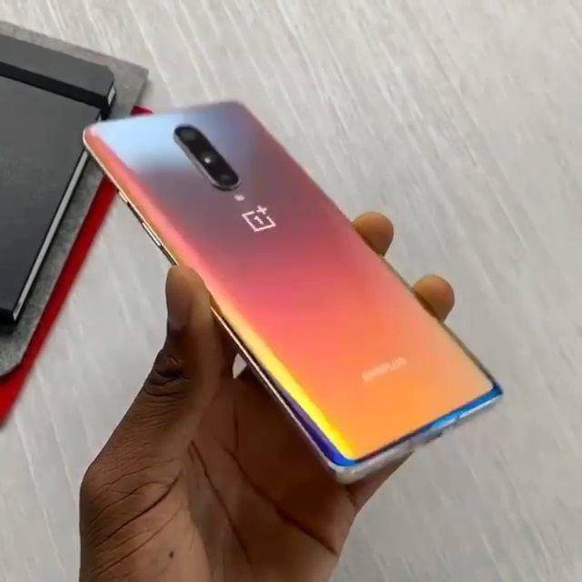 So what color is the phone? ❤️💙 📸 @mkbhd