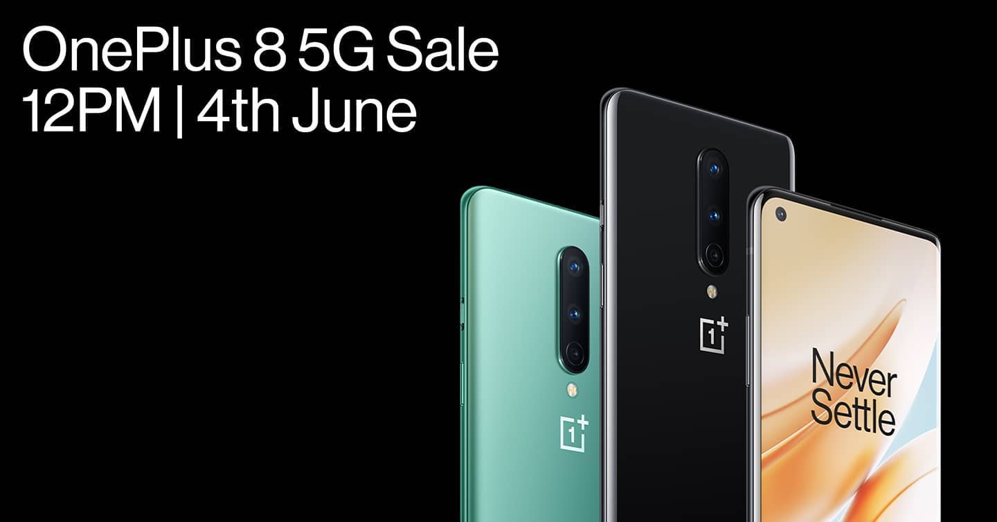 The #OnePlus8 5G is going back on sale this Thursday 12PM onwards!  Get up to 12 months No Cost EMI, benefits worth ₹6000 from Jio, flat ₹2000 off with SBI Credit Cards & 10% discount on the screen protection plan for RCC members. Set your alarms ⏰...