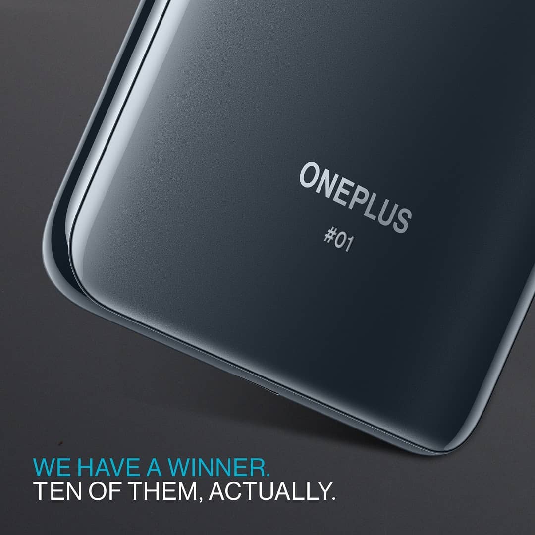 Here’s your chance to WIN one of the first ten #OnePlusNord devices. Ever. And we’re engraving them #01 to #10 to prove it. To participate: