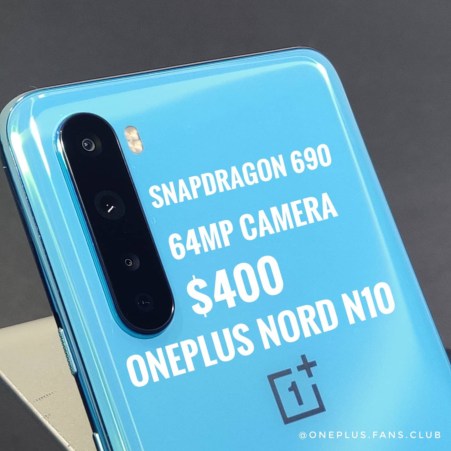 OnePlus Nord N10 5G  -6.49" 90Hz FHD+ Display