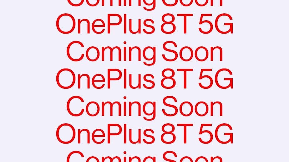 It's official! OnePlus 8T 5G, Coming Soon!