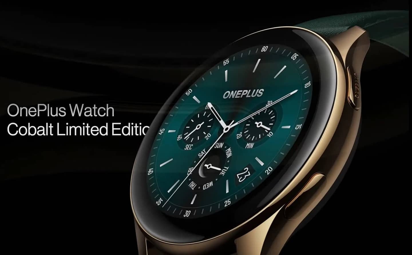 OnePlus Watch Cobalt Limited Edition.