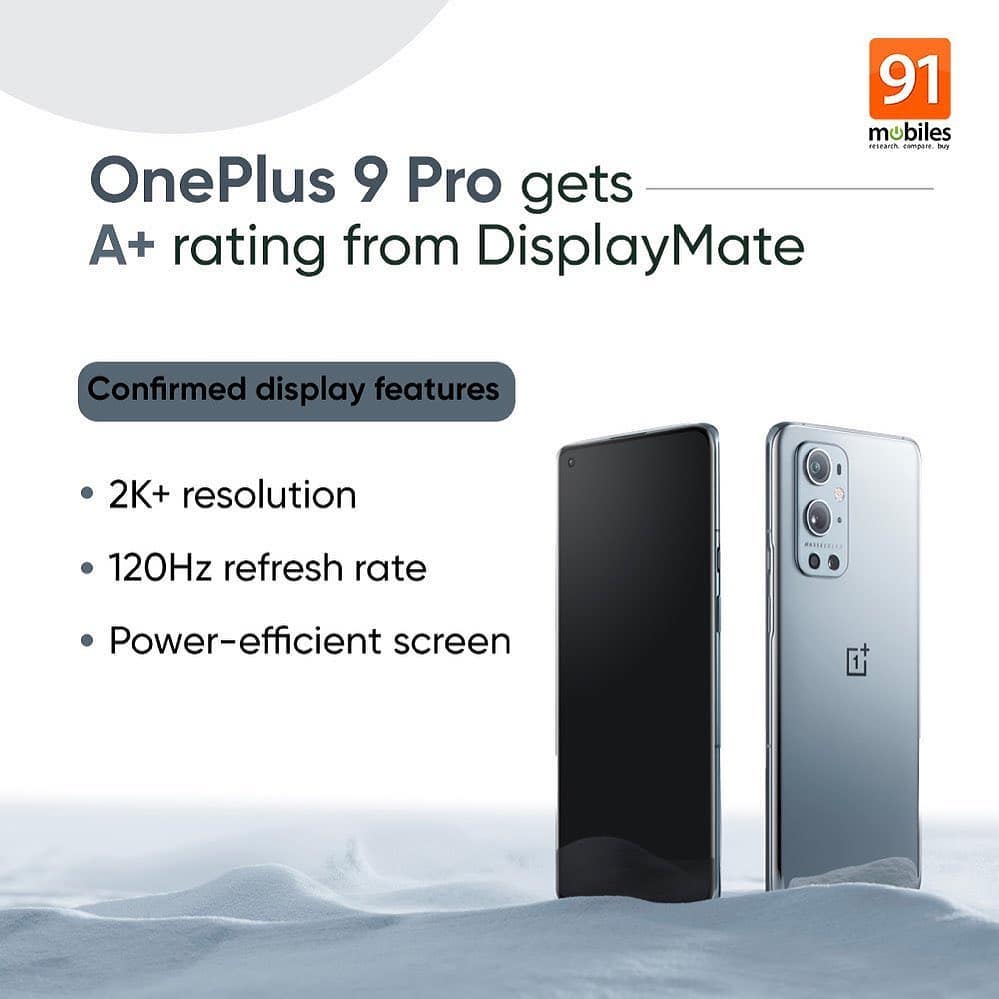 #oneplus teases the display quality of the upcoming #oneplus9pro, launching March 23rd! @91mobiles 📲Follow @oneplus.fans.club @new.tech.review ...