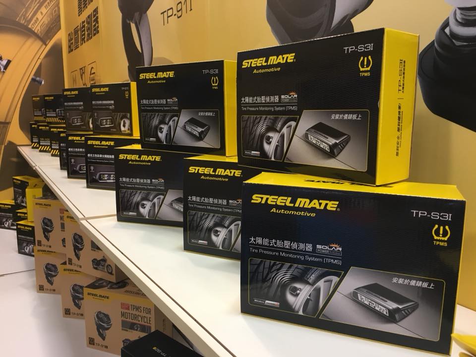 Steelmate very honored to be apart of Taipei AMPA. This time we take our hot Multicolor solar powered TPMS and motorcycle TPMS for evryone, want you know more TPMS and pay much more attention in road safety.