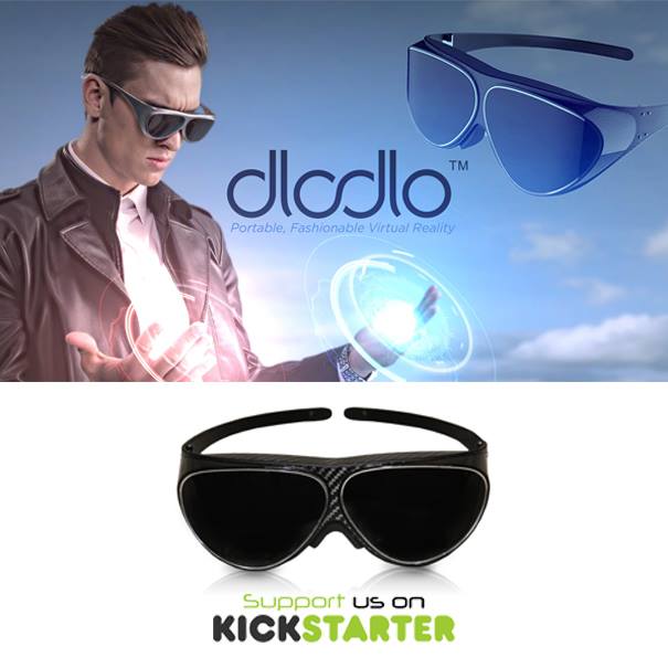 Dlodlo V1 Glasses are easy to operate and comfortable to wear just like wearing a pair of sunglasses