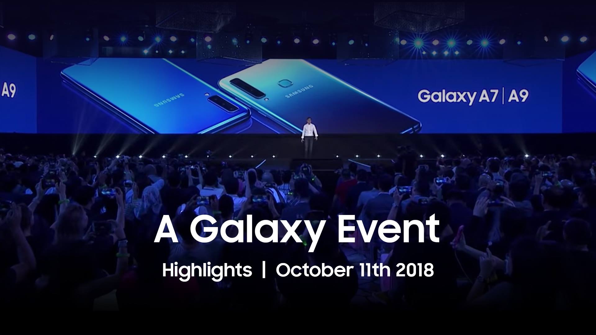 Watch highlights from the moment the new #GalaxyA9 and #GalaxyA7 were introduced to the world. #SamsungEvent