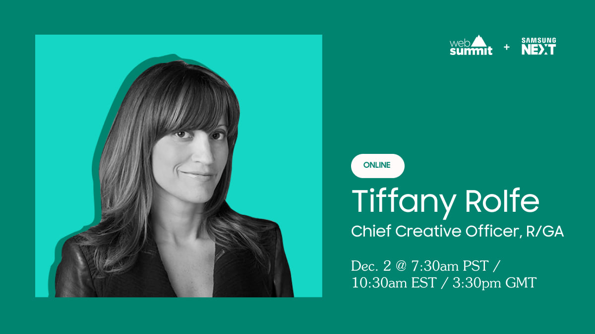 Join our Web Summit #Masterclass, featuring Tiffany Rolfe from